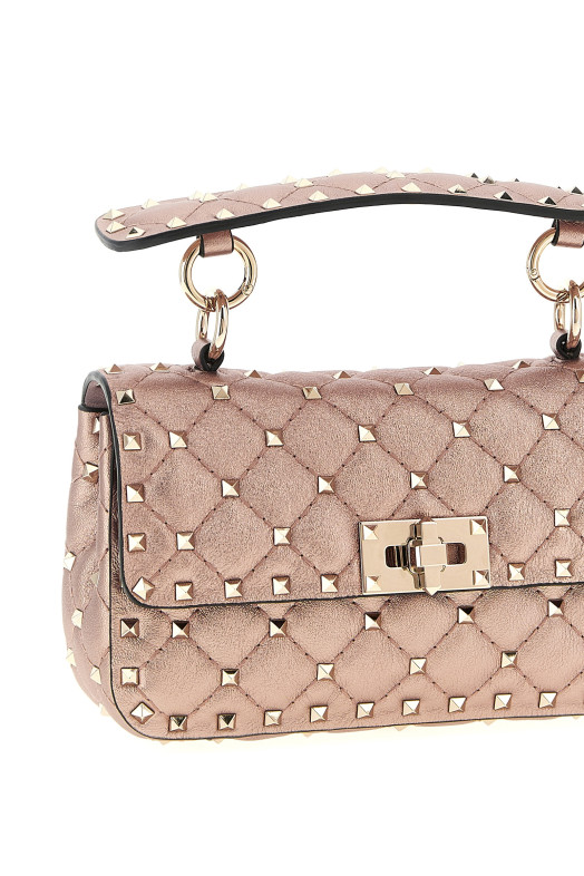 Сумка через плечо Valentino Garavani «Rockstud Spike», розового цвета W2B0123IEWGF9