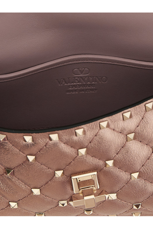 Сумка через плечо Valentino Garavani «Rockstud Spike», розового цвета W2B0123IEWGF9