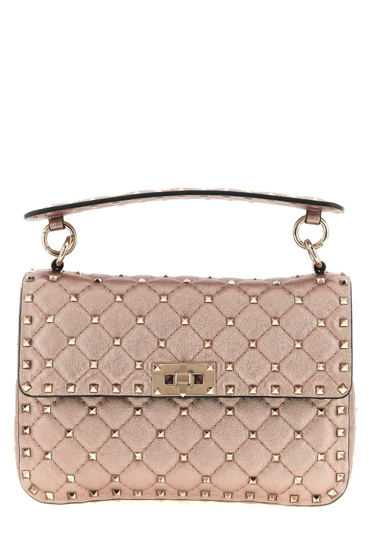 Сумка через плечо Valentino Garavani «Rockstud Spike», розового цвета W2B0122IEWGF9