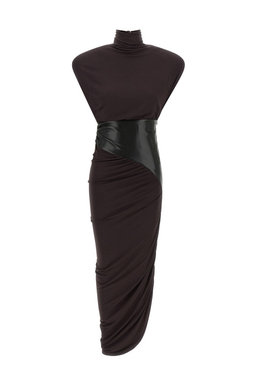 'Ursula' dress Bordeaux
