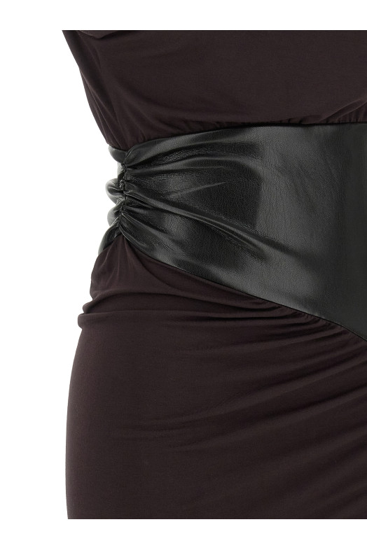 'Ursula' dress Bordeaux