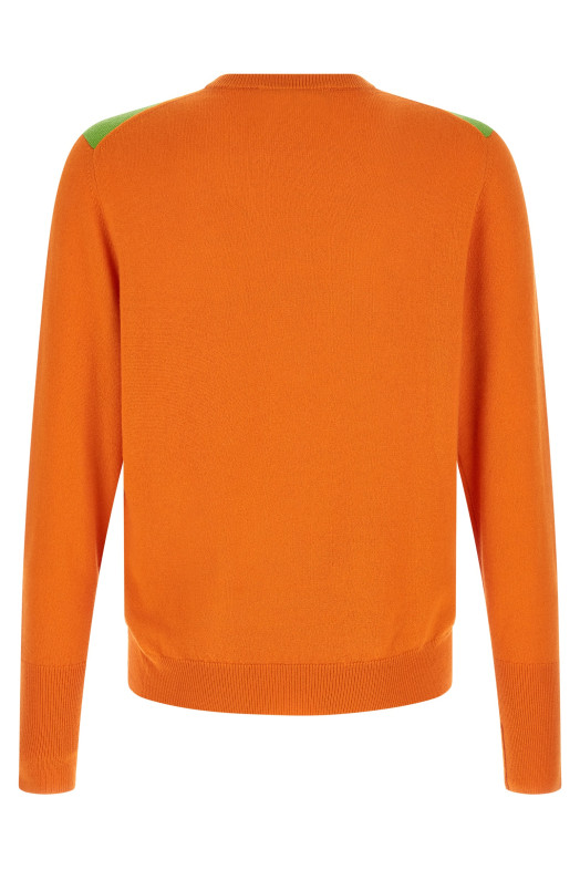 'Classic Diamond' sweater orange