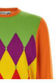 'Classic Diamond' sweater orange