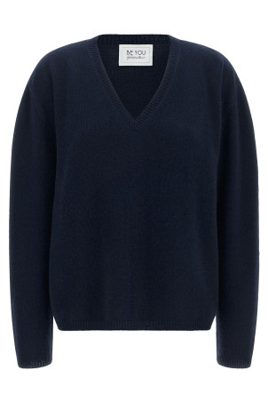 V-neck sweater Blue