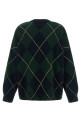 Diamond-shaped crew neck sweater Multicolor