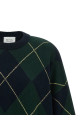 Diamond-shaped crew neck sweater Multicolor