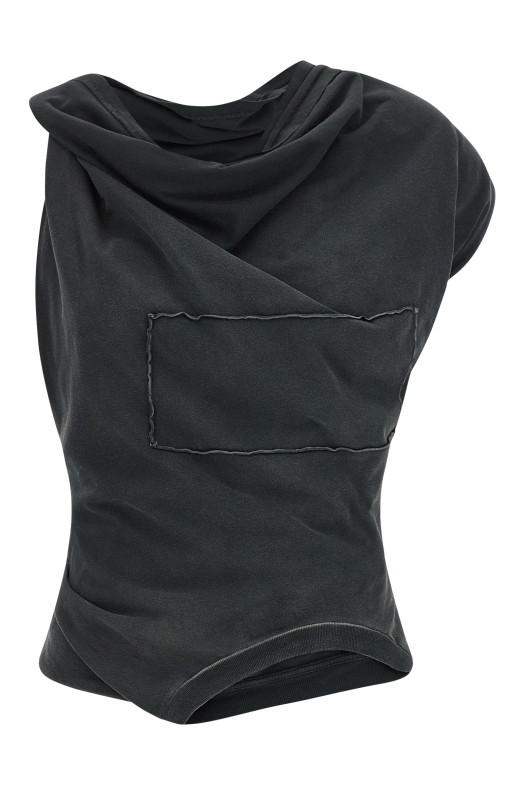 Upside down top  Gray