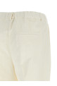 Corduroy pants White