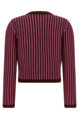 Crochet cardigan Pink