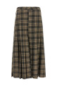 Tartan skirt Brown