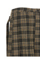 Tartan skirt Brown