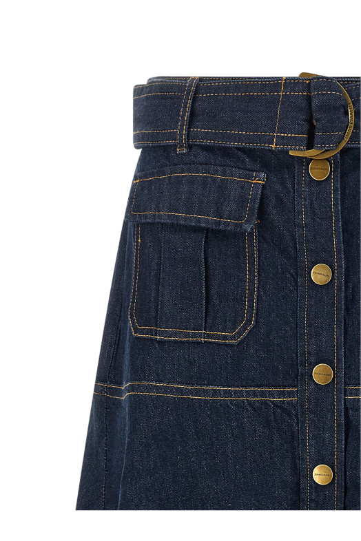 Denim skirt Blue