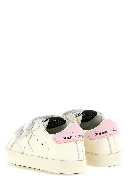 'Baby School' 2-pack sneaker + socks set Pink