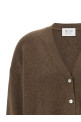 Cashmere cardigan Brown