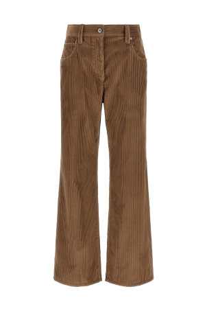 'Straight' pants Brown