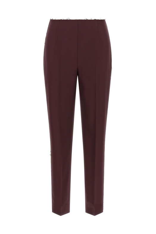 'Lea' pants Bordeaux