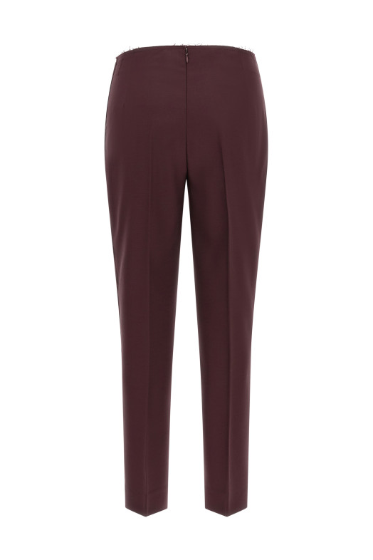 'Lea' pants Bordeaux