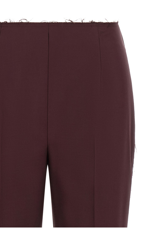 'Lea' pants Bordeaux