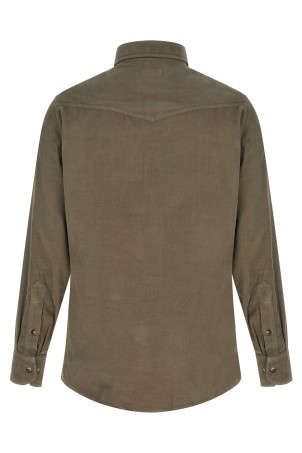 Corduroy shirt Green