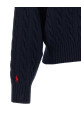 Кардиган с плетением, синий POLO RALPH LAUREN 211B17757001