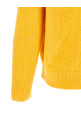 Gauze sweater Yellow