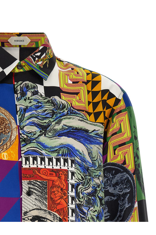 'Medusa Collage' shirt Multicolor