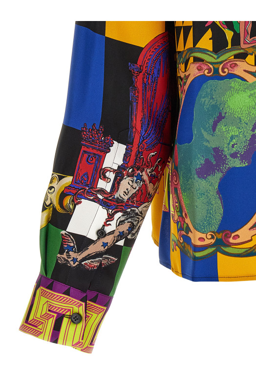 'Medusa Collage' shirt Multicolor
