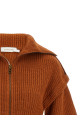 'Valiant' cardigan orange