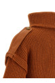 'Valiant' cardigan orange