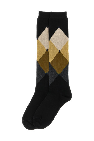 'Diamond' socks Black