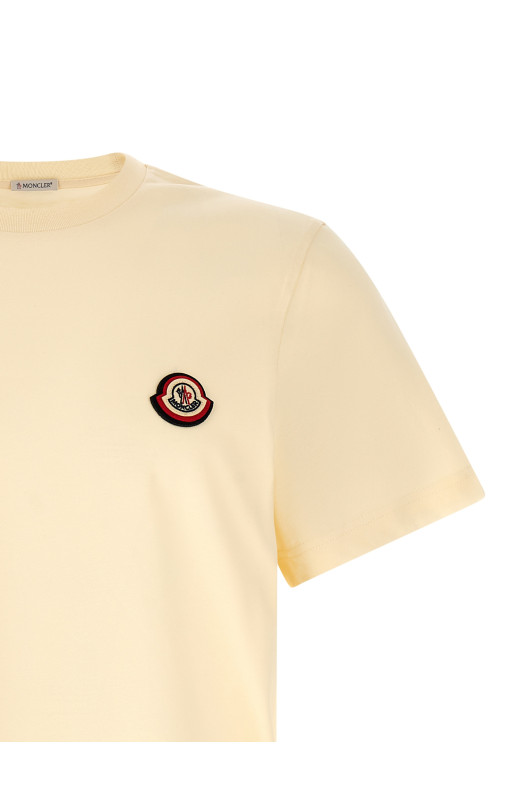 Logo patch t-shirt White