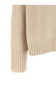 Cashmere turtleneck sweater Beige