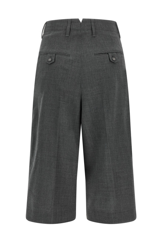 'Carrot' bermuda shorts Gray