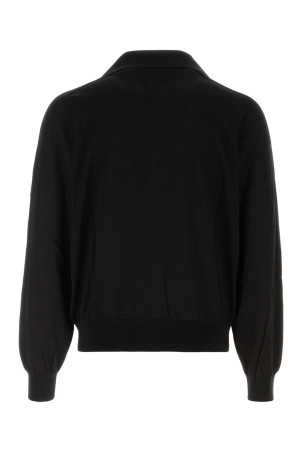 Black knit cardigan VERSACE (10269421A17386)