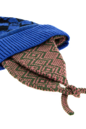 Embroidered wool Marvin beanie hat DRIES VAN NOTEN (2620222034707)