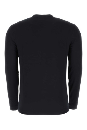 Midnight blue stretch viscose t-shirt GIORGIO ARMANI (3GST51SJP4Z)