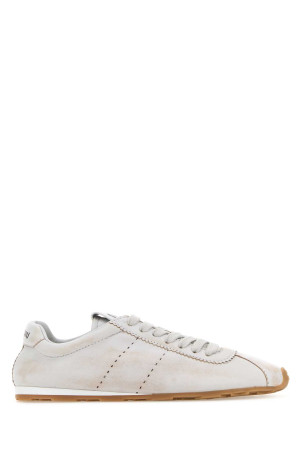Chalk nappa leather sneakers Black MIU MIU (5E114EF0053H02)