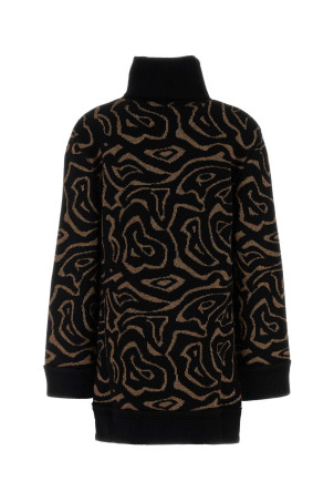 Embroidered polyester blend oversize sweater EMILIO PUCCI (5UKM325U965)