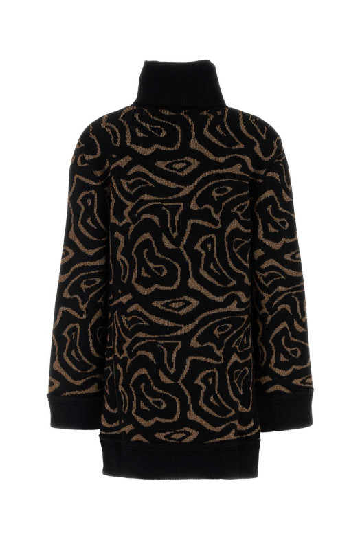 Embroidered polyester blend oversize sweater EMILIO PUCCI (5UKM325U965)