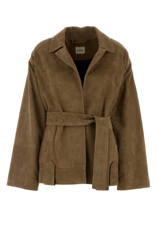 Biscuit suede Alder jacket KHAITE (6239709L709)