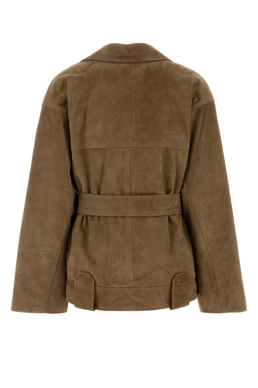 Biscuit suede Alder jacket KHAITE (6239709L709)