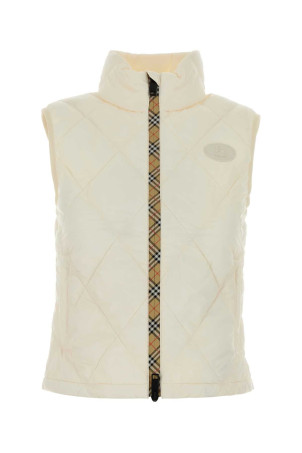 Нейлоновый жилет «Чесвик» цвета слоновой кости BURBERRY (8127011)
