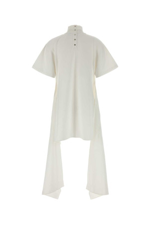 White jersey top ALAIA (AA9I0031J095D)