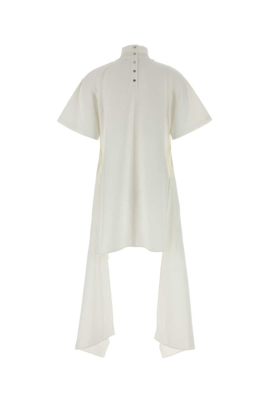 White jersey top ALAIA (AA9I0031J095D)