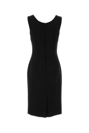 Black wool dress Black DOLCE & GABBANA (F619FTFU2L8)