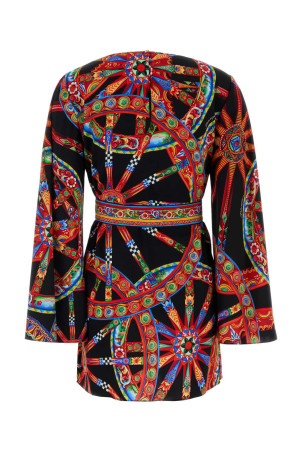 Printed stretch crepe dress DOLCE & GABBANA (F623ATFSA9U)