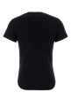 Black cotton t-shirt Black FENDI (FS9805AV06)
