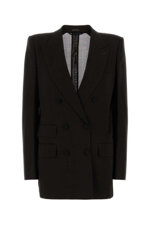 LIGHT VIRGIN WOOL DOUBLE BREASTED JACKET TOM FORD (GI3089FAX1804)