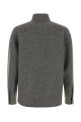 Grey silk blend overshirt GIORGIO ARMANI (GM004453TE23830)