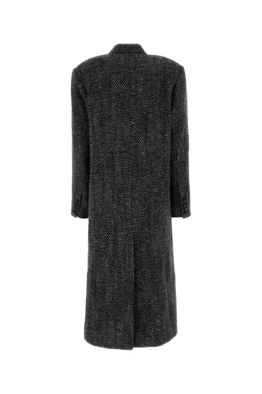 Melange charcoal knit Pilda coat ISABEL MARANT ETOILE (MA0566FAD3E02E)